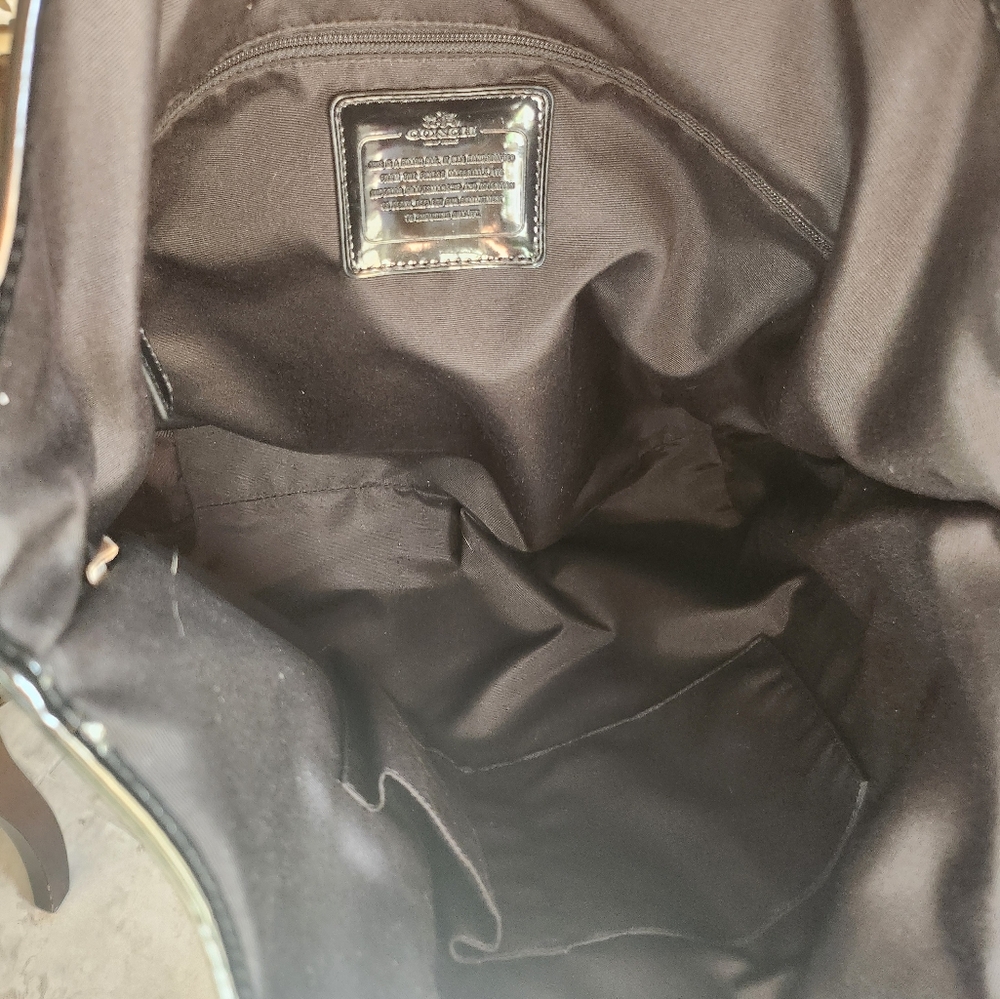 Coach Snakeskin tote bag - Picture 5 of 5